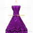 Romantic Southern Belle Marie Antoinette Theater Steampunk Ball Gown Purple Dress