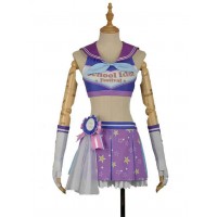 Love Live SunShine Aqours Mari Ohara Cheer Girl Ver Cosplay Costume