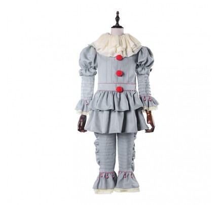 Movie IT Stephen King's It Pennywise The Clown Cosplay Costume Version 2