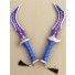 25" Dissidia Final Fantasy Zidane Double Swords PVC Cosplay Prop