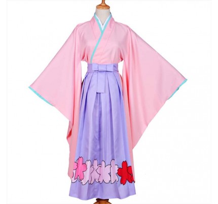 Cardcaptor Sakura Sakura Kinomoto Kimono Cosplay Costume