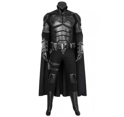 2021 Movie The Batman Bruce Wayne Batman Cosplay Costume