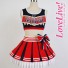 Love Live Honoka Kosaka Cheerleading Uniform Cosplay Costume