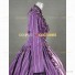 Victorian Style Royal Queen Renaissance Dress Royal Princess Fantasy Dress Purple Stripes