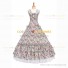 Victorian Period Southern Belle Floral Ball Gown Dress