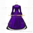 Victorian Punk Lolita Pagoda Sleeves Ball Gown Purple Dress