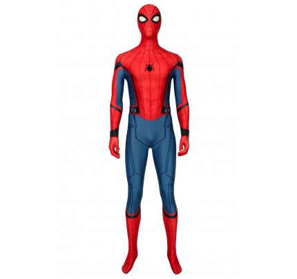 Spider Man Far From Home Peter Parker Spiderman Jump Cosplay Costume