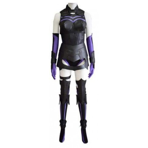 Fate Grand Order Mash Kyrielight Black Cosplay Costume