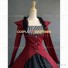 Renaissance Faire Victorian Style Adult Fancy Dress Evening Gown Burgundy