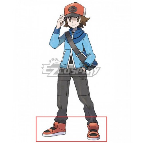 Pokémon Black White Pokemon Pocket Monster Hilbert Cosplay Shoes