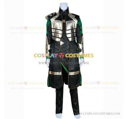 Thor 2 The Dark World Cosplay Loki Costume