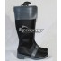 Black Bullet Satomi Rentaro Black And Silver Shoes Cosplay Boots