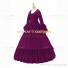 Southern Belle Retro Gothic Lolita Falbala Evening Ball Gown Rose Dress