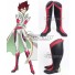 Yu-Gi-Oh! VRAINS Revolver Black Red Shoes Cosplay Boots