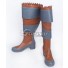 Fire Emblem Fates IF Niles Brown Shoes Cosplay Boots