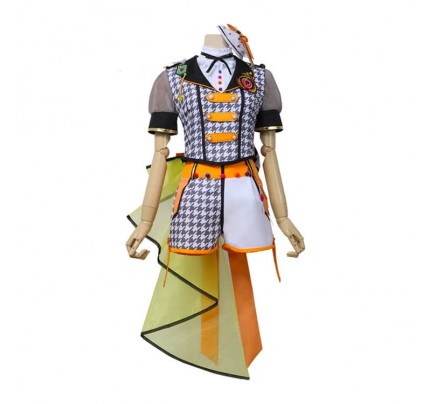 BanG Dream PoppinParty Double Rainbow Yamabuki Saaya Cosplay Costume