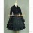 Elegant Baroque style Gothic Lolita Dress Black