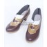 Fate Grand Order Caster Leonardo Da Vinci Deep Brown Cosplay Shoes