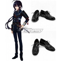 Touken Ranbu Namazuo Toushirou Black Cosplay Shoes