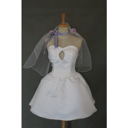 Love Live Maki Nishikino Bridesmaid Dress Cosplay Costume