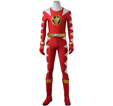 Red Ranger Cosplay Costume for Power Rangers Cosplay 