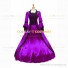 Marie Antoinette Renaissance Period Reenactment Purple Lace Dress Ball Gown