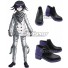 Danganronpa V3: Killing Harmony Kokichi Oma Black Cosplay Shoes