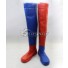 DC Batman Harley Quinn Blonde Anime Red Blue Cosplay Boots