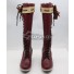 Violet Evergarden Violet Evergarden Red Shoes Cosplay Boots