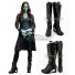 Marvel Guardians of the Galaxy Vol. 2 Gamora Black Shoes Cosplay Boots