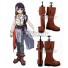 Yu-Gi-Oh Yugioh Duel Monsters Lulu Obsidian Kurosaki Ruri Brown Shoes Cosplay Boots