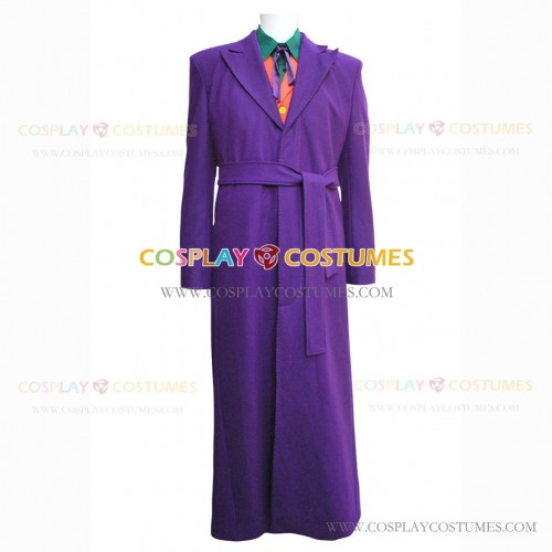 Batman Cosplay Costume The Joker Costume Purple Full Set