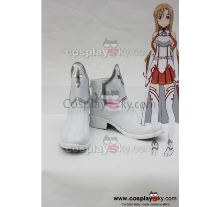 Sword Art Online Asuna Cosplay Shoes Boots Custom made