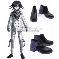 Danganronpa V3: Killing Harmony Kokichi Oma Black Cosplay Shoes