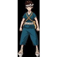 Dr Stone Chrome Cosplay Costume