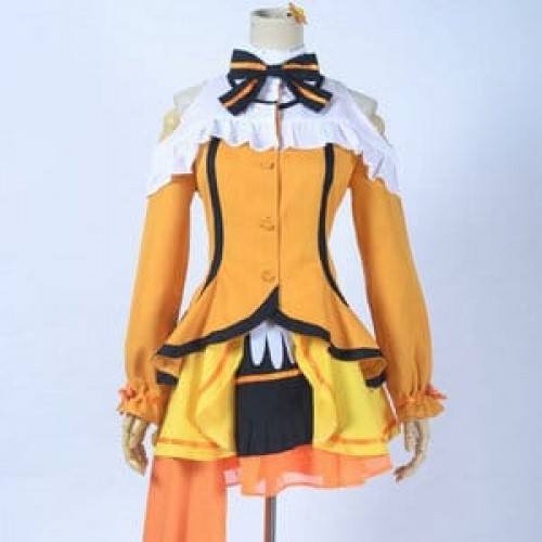 Love Live Hanayo Koizumi Orange Cosplay Costume