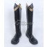 Disney Cinderella Movie 2015 Char Prince Black Shoes Cosplay Boots