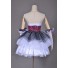 Love Live Bibi Maki Nishikino White Party Dress Cosplay Costume