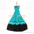 Romantic Southern Belle Marie Antoinette Theater Steampunk Ball Gown Green Dress