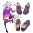 No Game No Life Shiro Dark Purple Cosplay Shoes