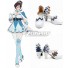 Overwatch OW Magical Girl Mei White Cosplay Shoes