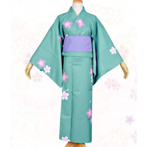 Re Zero − Starting Life In Another World Ram Kimono Cosplay Costume