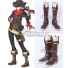 Fate Grand Order FGO Archer Billy The Kid Brown Shoes Cosplay Boots