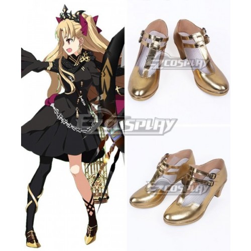 Fate Grand Order Lancer Ereshkigal Golden Cosplay Shoes