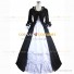 Herrlich Victorian Fancy Prom Stage Wedding Formal Dress Black