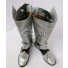 Fate Stay Night Saber Silver Shoes Cosplay Boots