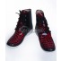 Yuri on Ice YURI!!!on ICE Plisetsky Yuri Black Red Cosplay Shoes - B Edition