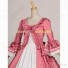 Herrlich Victorian Fancy Prom Stage Wedding Formal Dress Pink