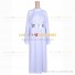 Princess Leia Organa Solo Costume for Star Wars Cosplay White Dress