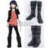 My Hero Academia Boku no Hero Akademia Kyouka Jirou Black Shoes Cosplay Boots